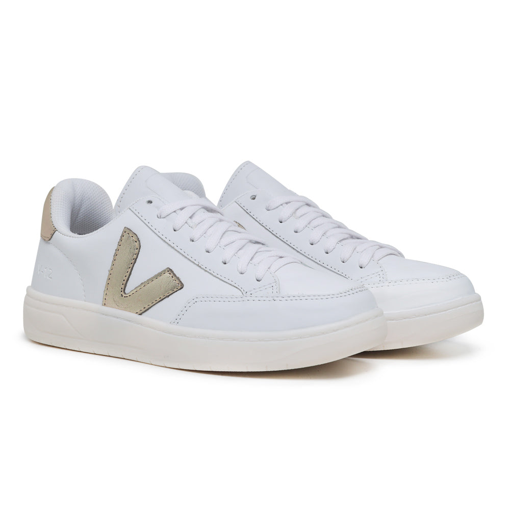 V-10 Suede Multico Natural e V-12 White Platine